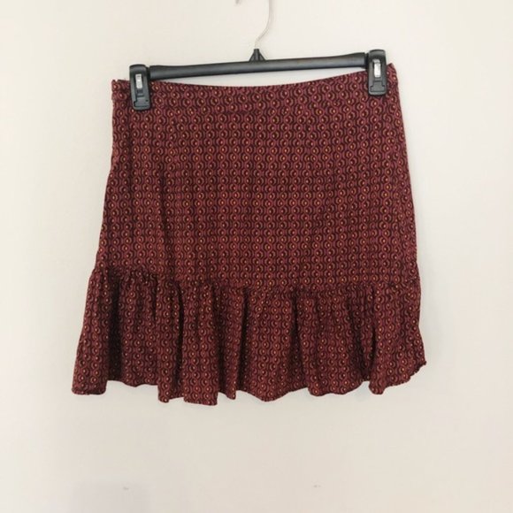 Free People Nadia Wrap Mini Skirt - Picture 3 of 5